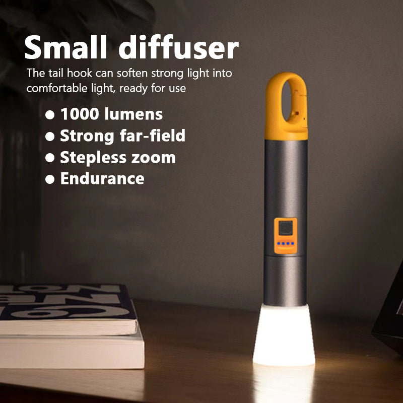 White Laser Flashlight