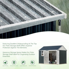 Steel Storage Shed 