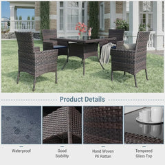 10-Piece Dining Table Set