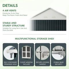 Steel Storage Shed 