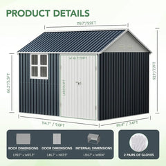 Steel Storage Shed 