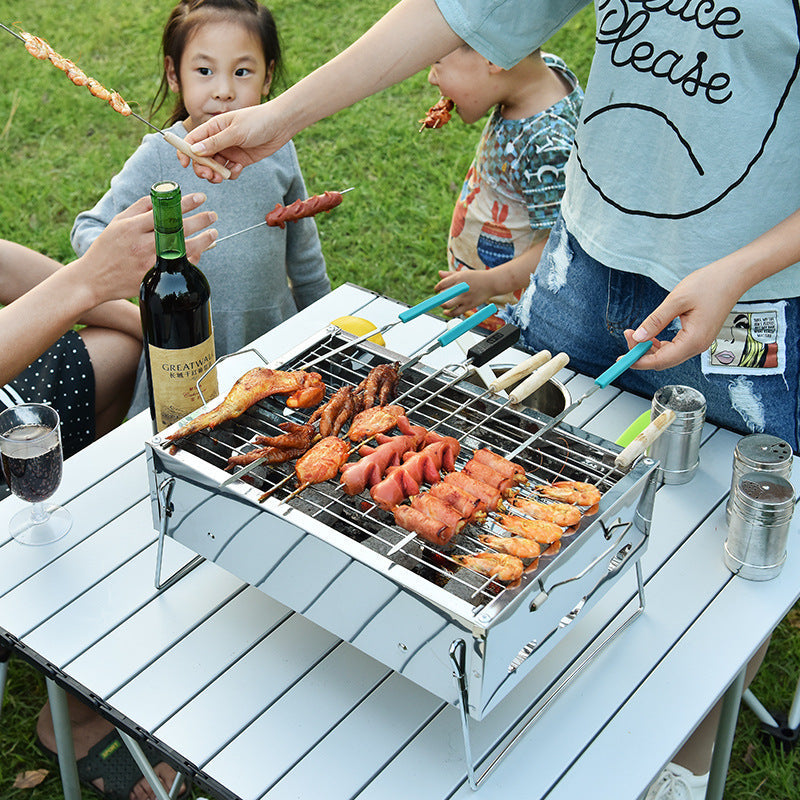 Outdoor Charcoal Grill